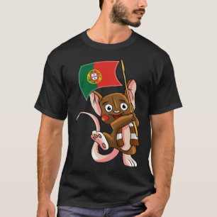 Portugese Fan Mouse T-Shirt