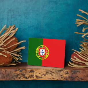 Portugese Flag Plaque