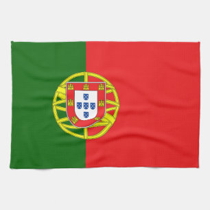 Portugese Flag Tea Towel
