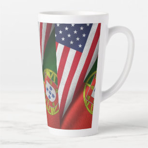 Portuguese American Latte Mug