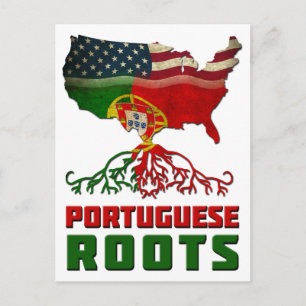 Portuguese American Roots Postcard