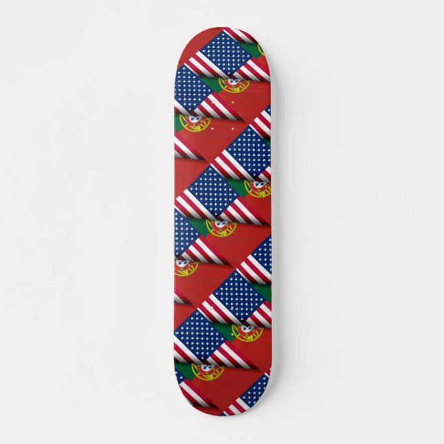 Portuguese American  Skateboard (Front)