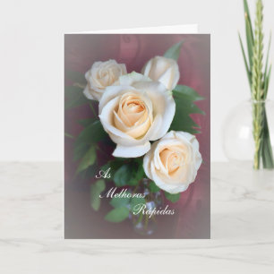 Portuguese: As melhoras / Get Well Soon Card
