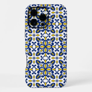 Portuguese Azulejo Classic Decorative Tile Pattern iPhone 16 Pro Max Case
