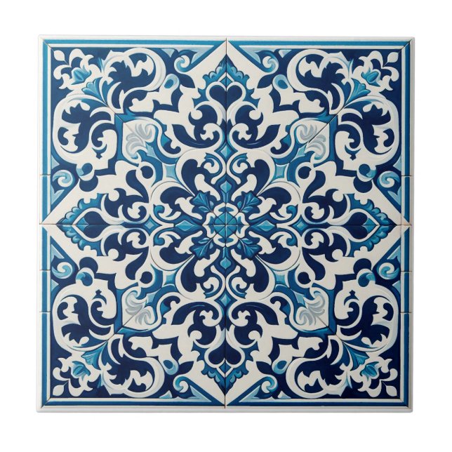 Portuguese blue tile (Front)