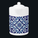 Portuguese blue tile<br><div class="desc">You can TRANSFER this DESIGN to other Zazzle products. You can click CUSTOMIZE FURTHER to add, ajust, delete or change details like the background colour or text. The designs are made in high-resolution vector graphics for a professional print. Thank you for choosing my designs and stopping by store Pedro Vale....</div>