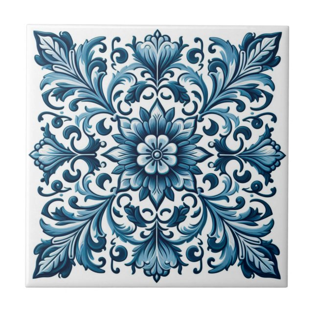 Portuguese blue tile (Front)