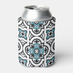 Portuguese blue tile can cooler