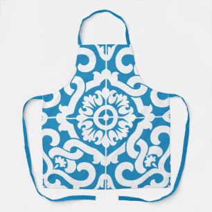 Portuguese blue tiles 1 apron