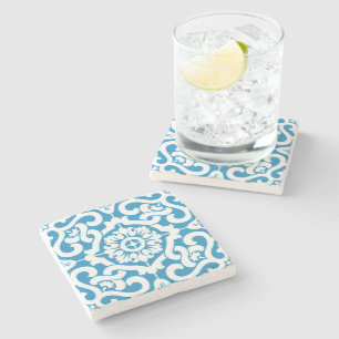Portuguese blue tiles 1 stone coaster