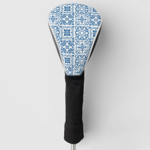 Portuguese blue tiles 2 golf head cover