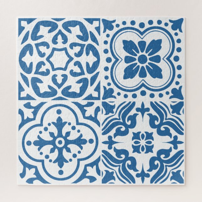 Portuguese blue tiles 2 jigsaw puzzle (Vertical)