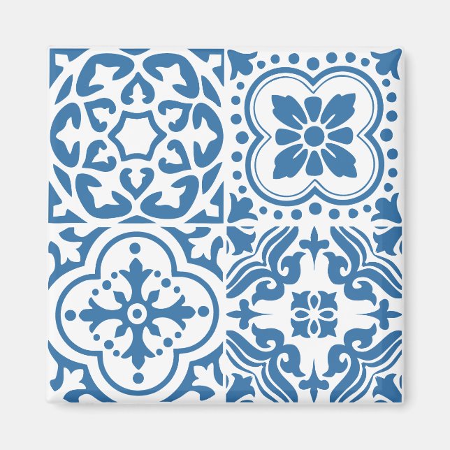 Portuguese blue tiles 2 magnet (Front)