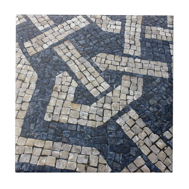 Portuguese Calada, Portuguese Pavement Tile (Front)