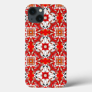 Portuguese Ceramic Tile Pattern iPhone 13 Case