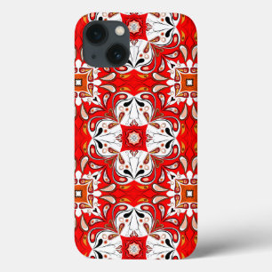 Portuguese Ceramic Tile Pattern iPhone 13 Case