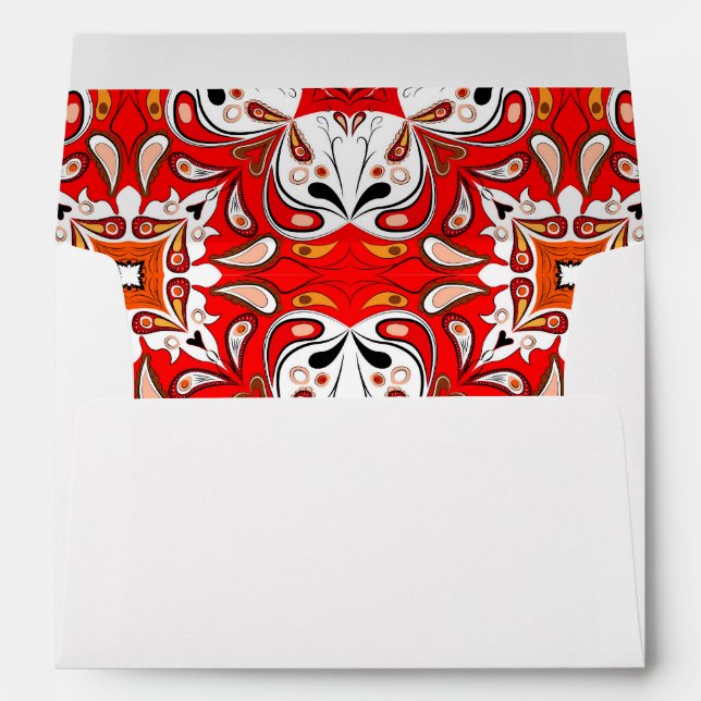 Portuguese Ceramic Tile Pattern Envelopes (Back (Bottom))