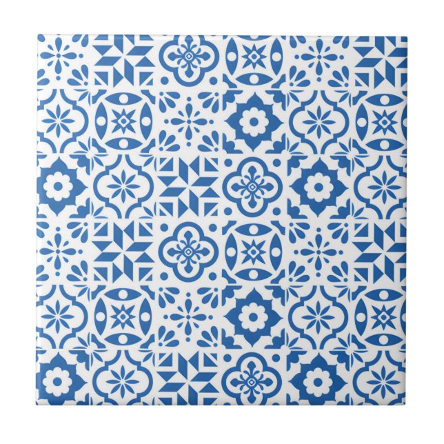 portuguese classic green tiles (Front)