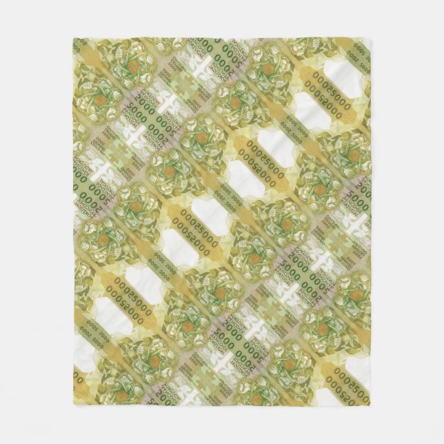 portuguese cultture designs fleece blanket (Front)