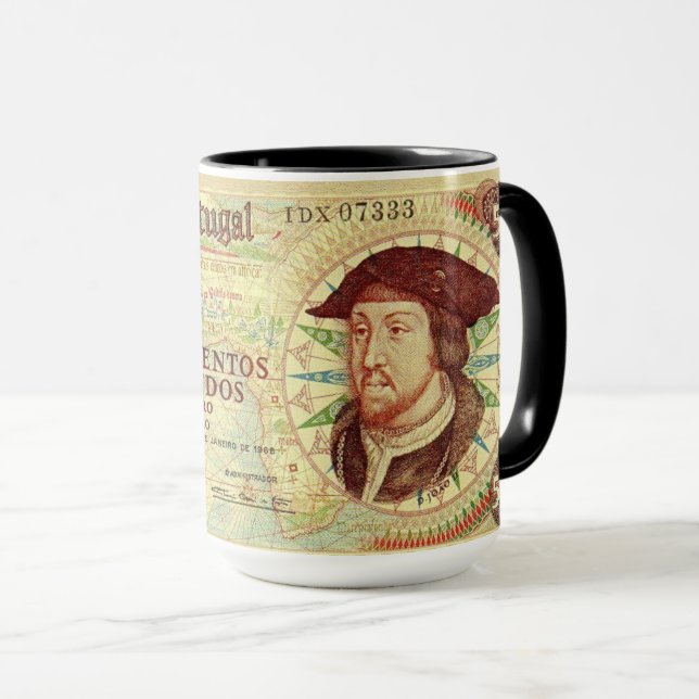 Portuguese culture coffee mug (Front Right)