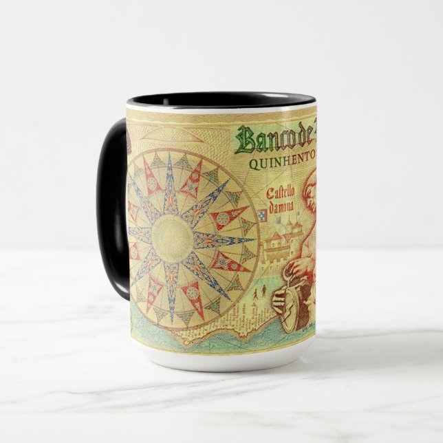 Portuguese culture coffee mug (Front Left)