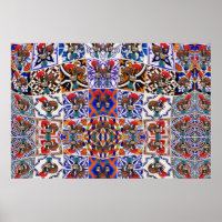 Portuguese culture designs poster