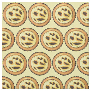 Portuguese Custard Egg Tart Pastéis de Nata Food Fabric