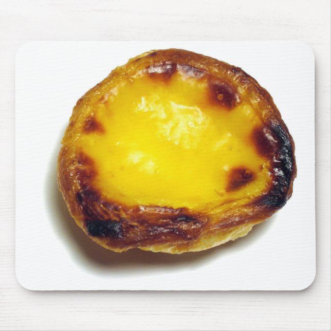 Portuguese custard tart mouse pad (Front)