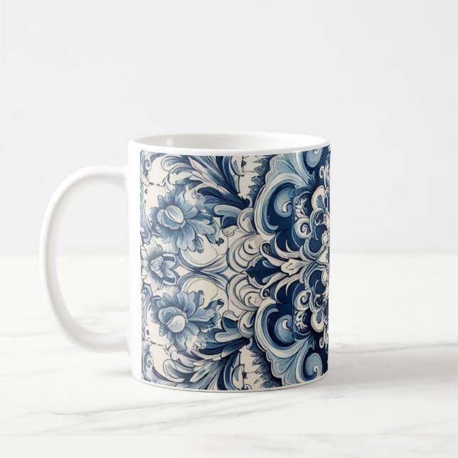 Portuguese design coffee mug (Left)