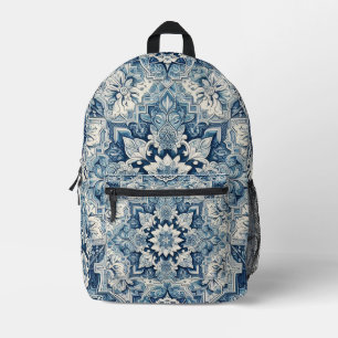 Portuguese design printed backpack
