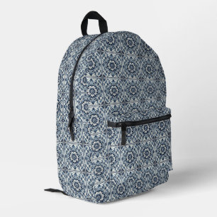 Portuguese design printed backpack