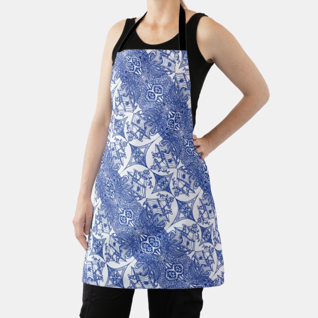 Portuguese designs  apron (Insitu)