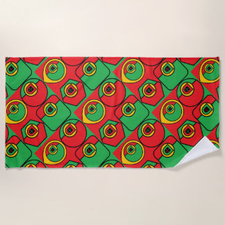 Portuguese designs  beach towel