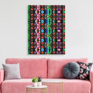 Portuguese designs canvas print