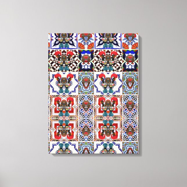 Portuguese designs canvas print (Front)