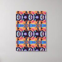 Portuguese designs canvas print