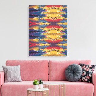 Portuguese designs canvas print