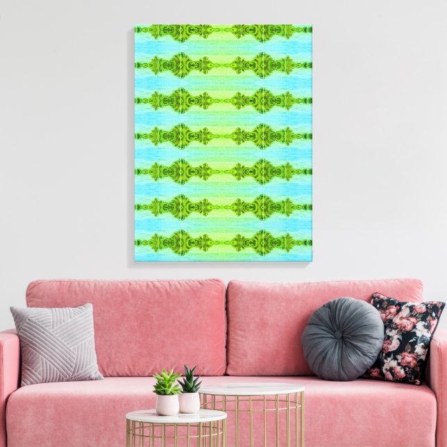 Portuguese designs canvas print (Insitu(LivingRoom))