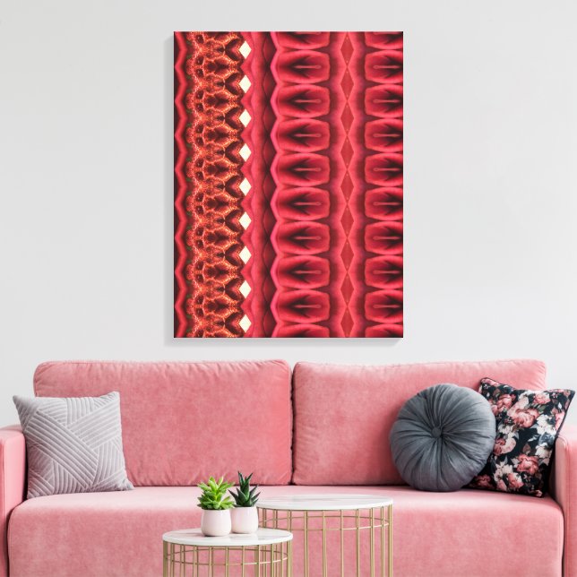 Portuguese designs canvas print (Insitu(LivingRoom))