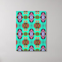 Portuguese designs canvas print