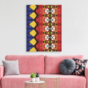 Portuguese designs canvas print