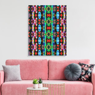 Portuguese designs canvas print