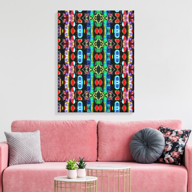Portuguese designs  canvas print (Insitu(LivingRoom))