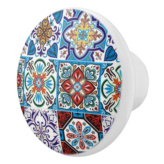 Portuguese designs  ceramic knob (Right)