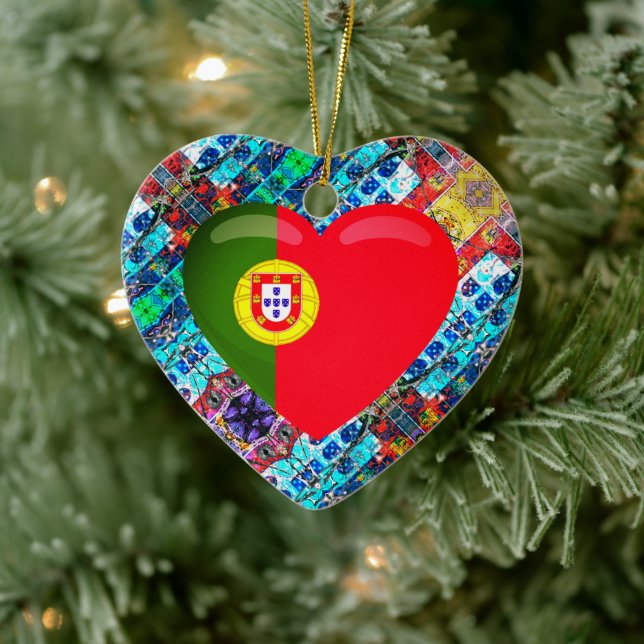 Portuguese designs ceramic tree decoration (Tree)