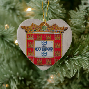 Portuguese designs ceramic tree decoration