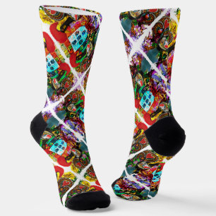 Portuguese designs Crew Socks