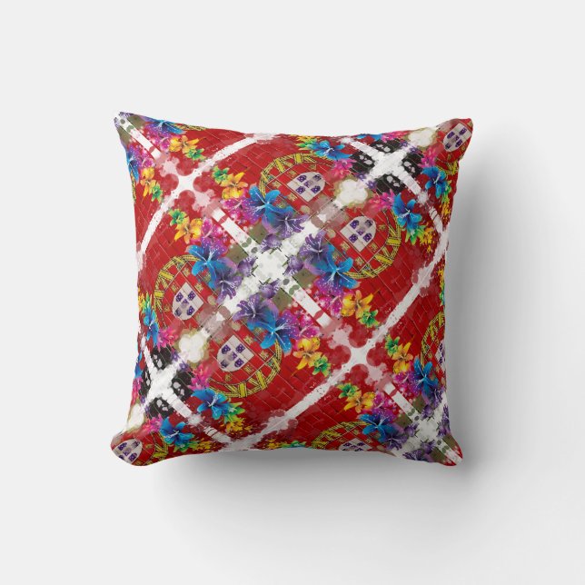 Portuguese designs cushion (Front)