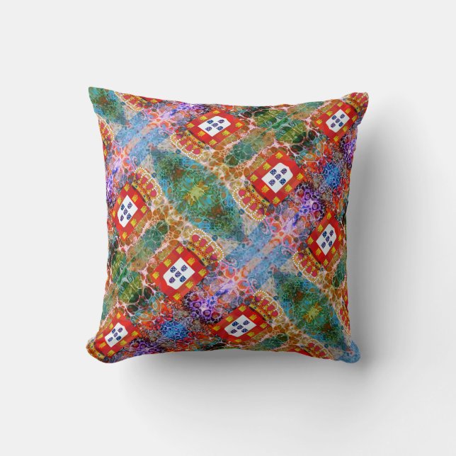 Portuguese designs cushion (Front)