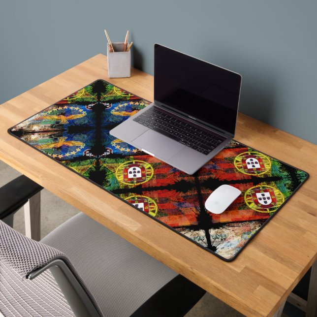 Portuguese designs desk mat (Office 2)
